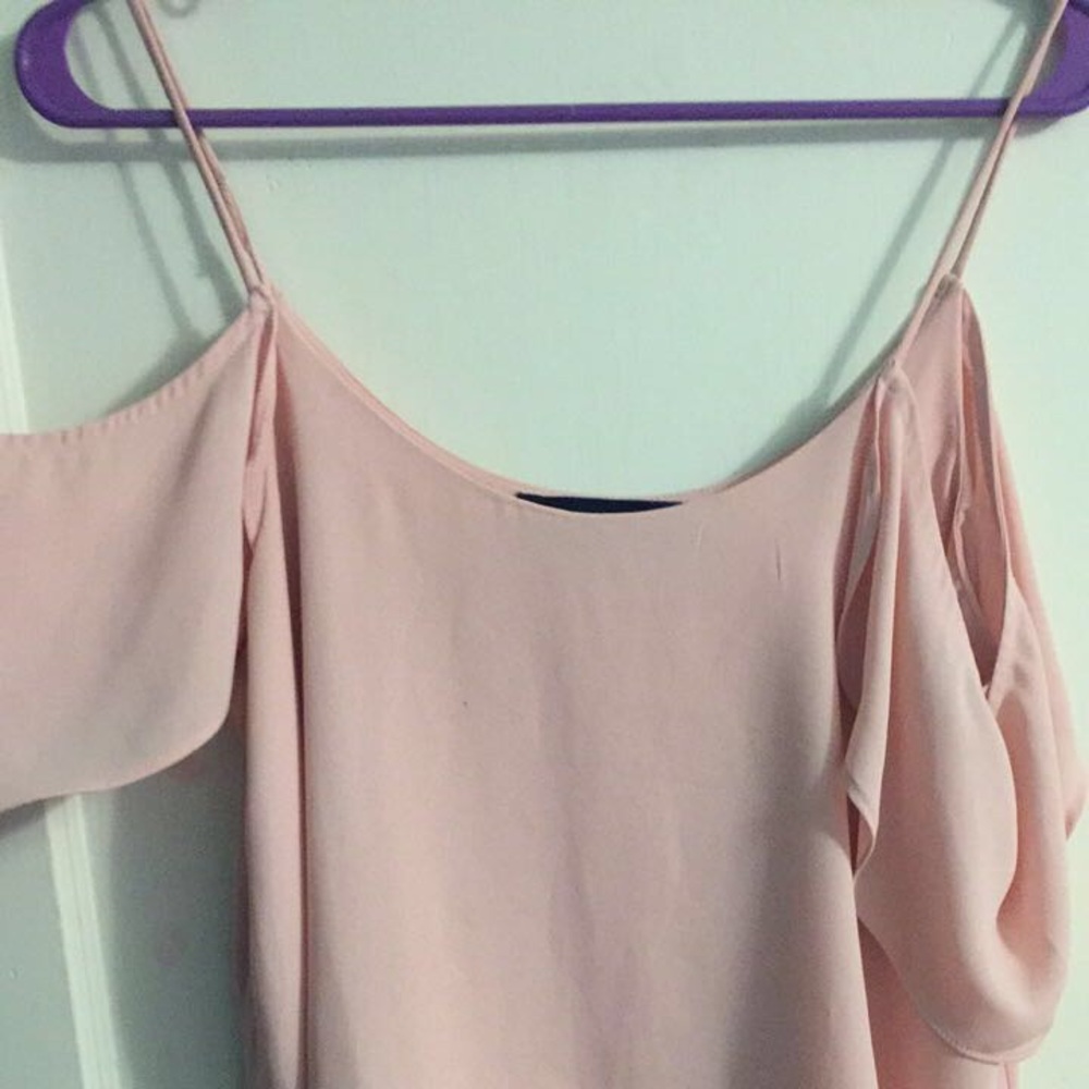 Boutique cold shoulder top